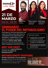 Cargar imagen en el visor de la galería, Event Event SEMINARIO - El Poder del Metabolismo & MetabolismoTV Live - VIP Experience Marriott Orlando World Center